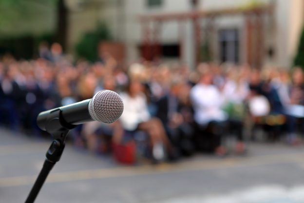 public speaking teleprompt texas